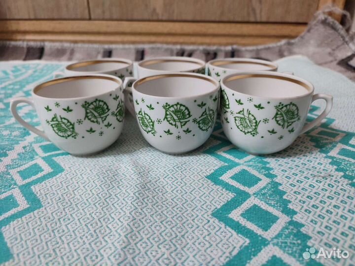 Набор чашек новые