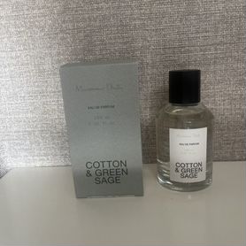 Туалетная вода massimo dutti cotton & green sage