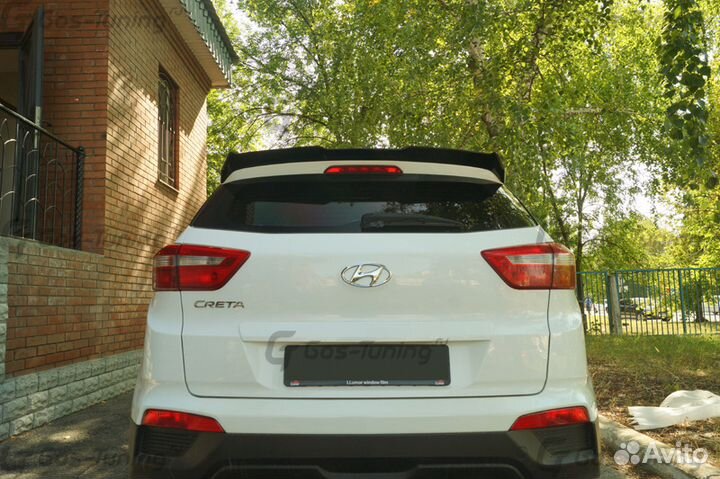 Спойлеры на крышку багажника Hyundai Creta