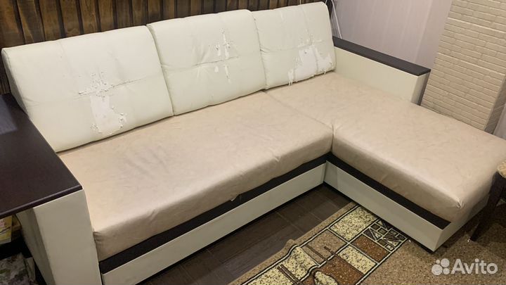 Угловой диван бу