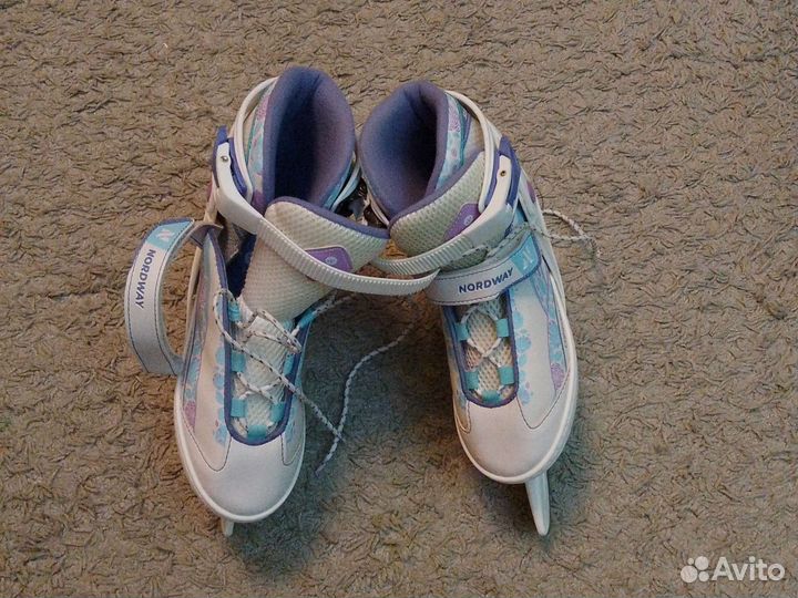 Коньки раздвижные 36/41