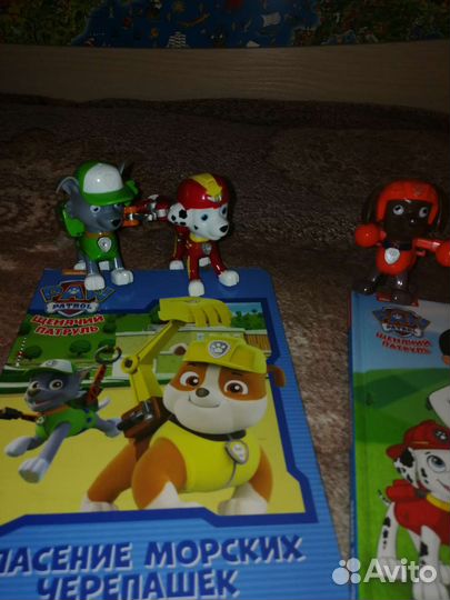 Игрушки щенячий патруль