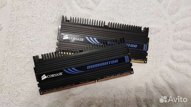 Corsair Dominator ddr3 1600 MHz 2x2Gb