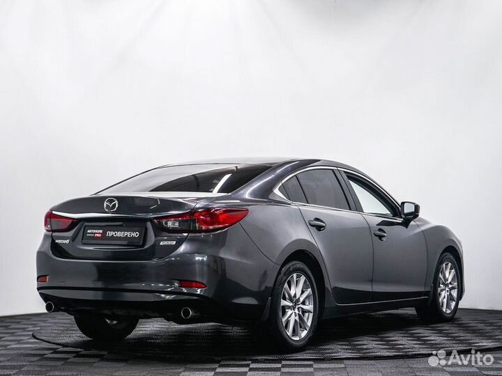 Mazda 6 2.5 AT, 2016, 153 000 км
