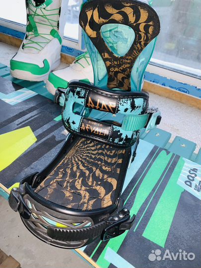 Сноуборд volkl + крепы ride