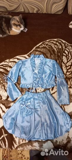 Костюм на стройную девочку 140 рост