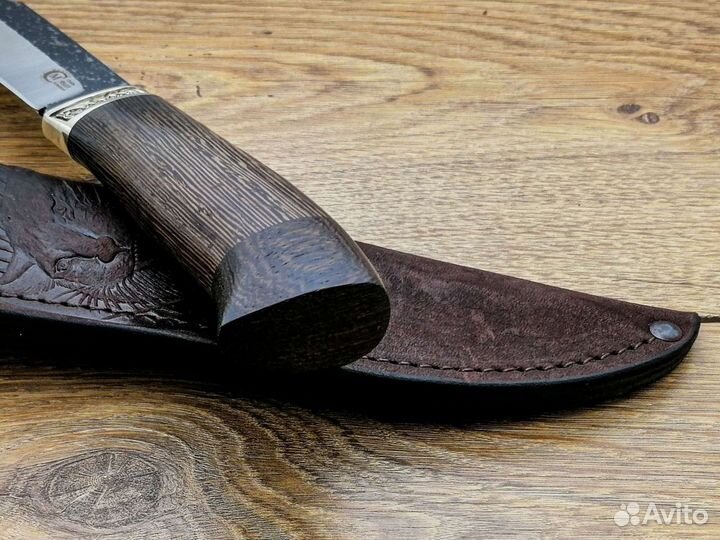 Нож Путник со следами ковки из стали 95х18