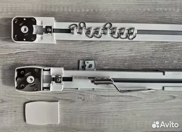 Угловой электрокарниз