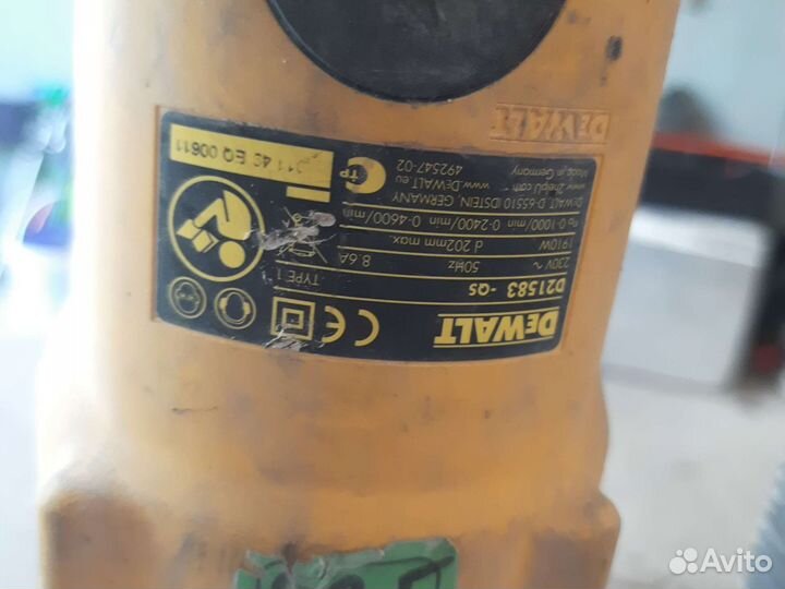 Установка алмазного бурения Dewalt