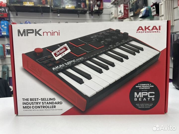 Миди клавиатура akai