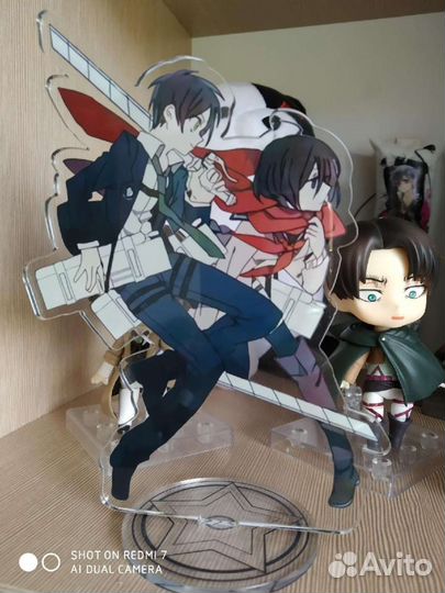 Аниме акриловый стенд Атака титанов