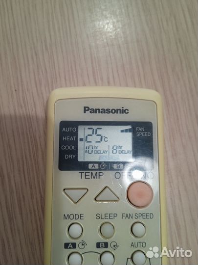 Пульт для кондиционера panasonic