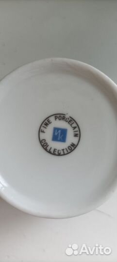 Сервиз кофейный фарфоровый на подставке