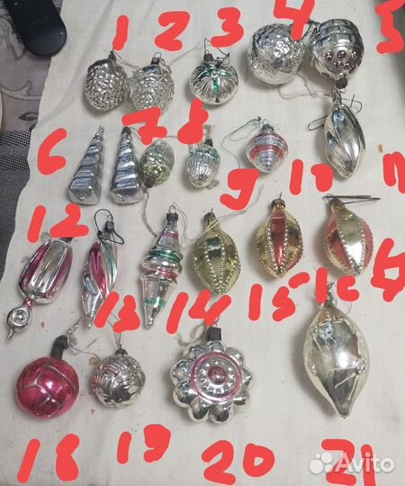 Новогодние игрушки СССР