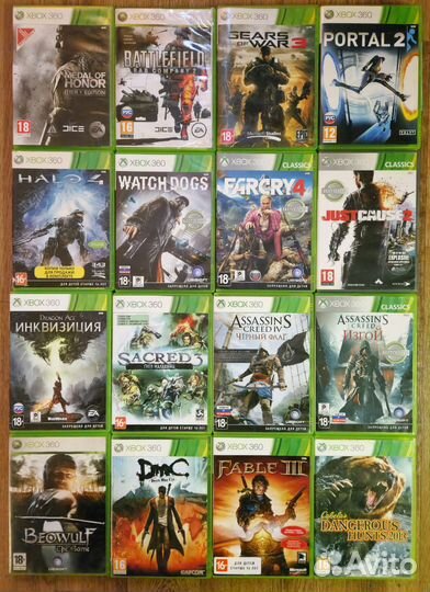 Игры на Xbox 360/One (Список)