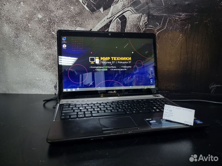 Ноутбук asus I3/SSD/6GB