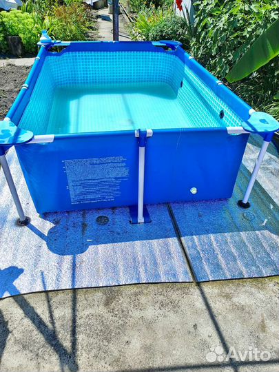 Каркасный бассейн бу