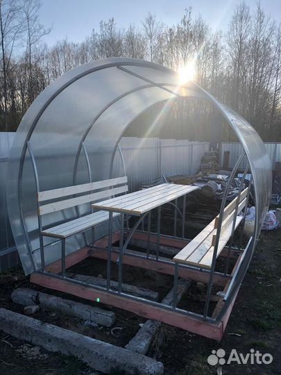 Беседка для дачи