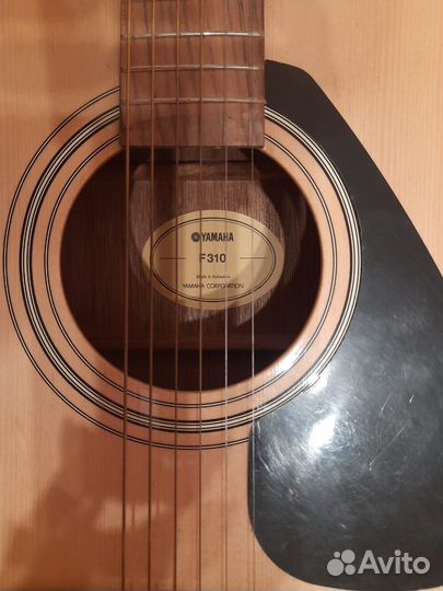 Акустическая гитара yamaha f310 бу