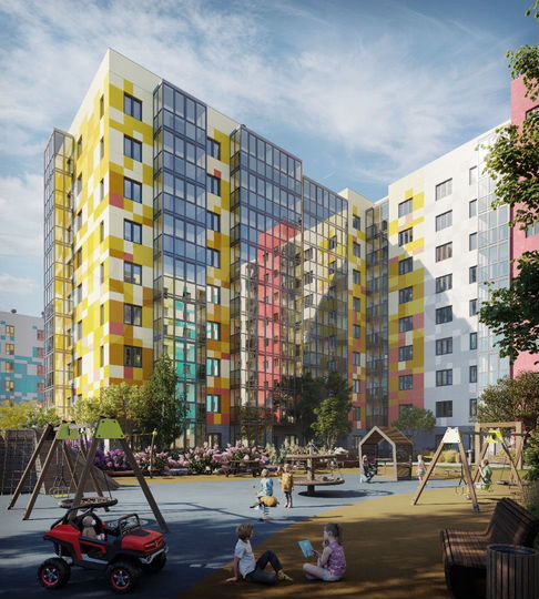 3-к. квартира, 75,6 м², 9/9 эт.