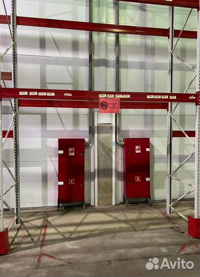 Фронтальные стеллажи для склада Медведь б/у лот 14