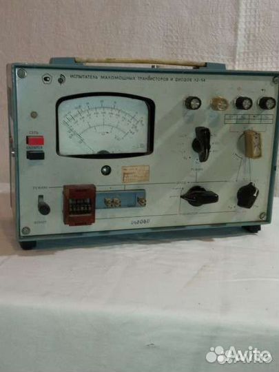 Испытатель маломощных транзисторов и диодов СССР