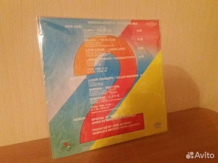 It's in The Mix -2. ' 1986.(2 LP ) Germany ) Italo