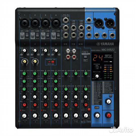 Микшерный пульт yamaha mg10xu