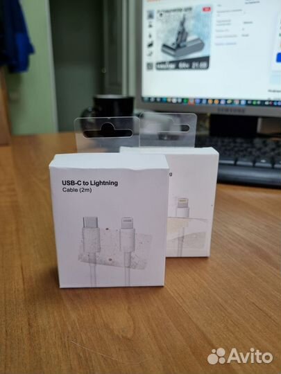 Кабель Type-C для быстрой зарядки Apple iPhone итд