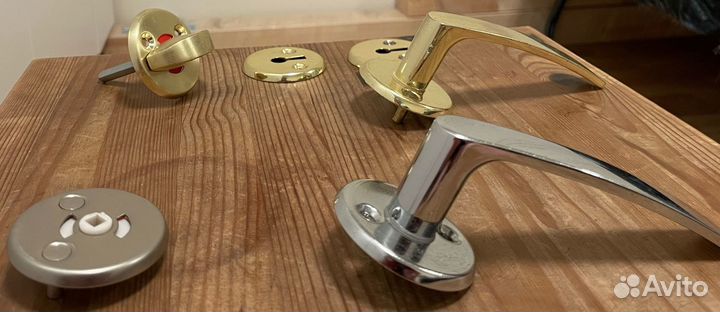 Ручка дверная, завертка, накладка на цилиндр