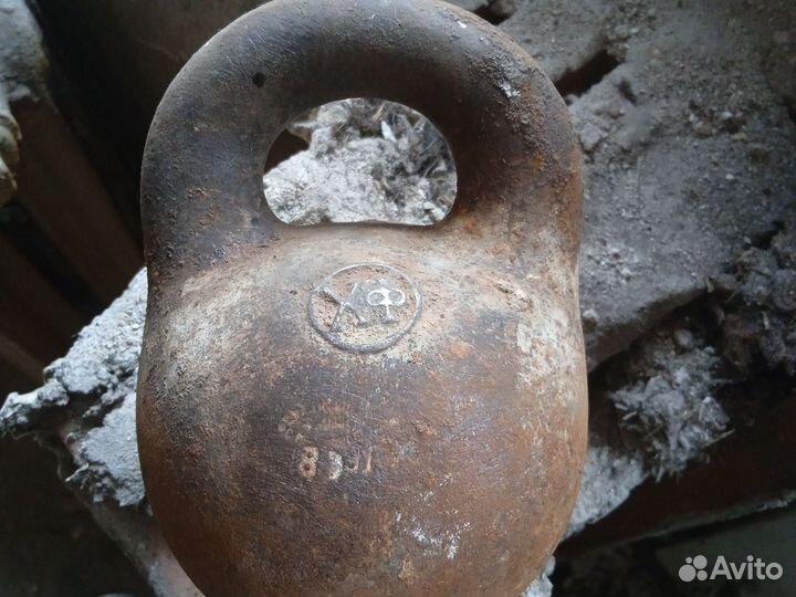 Гиря 10фунтов