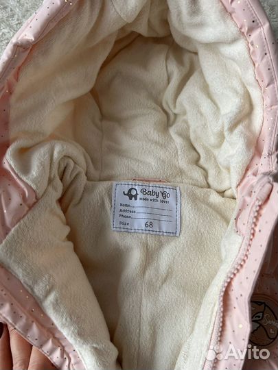 Комбинезон для девочки 68