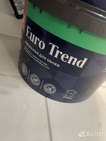 Краска tikkurila euro trend (G500)