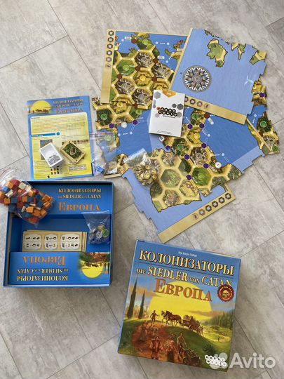 Игра настольная Колонизаторы Европа