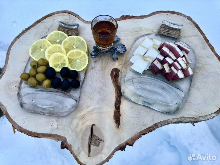 Блюдо из бутылок