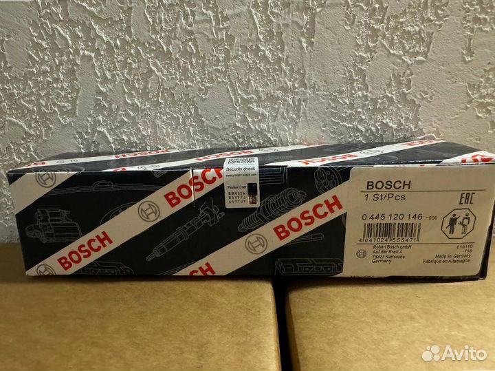 Топливная Форсунка 0445120146 производитель bosch