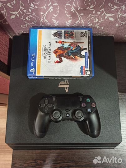 Sony playstation 4 PS4 pro 1tb с играми