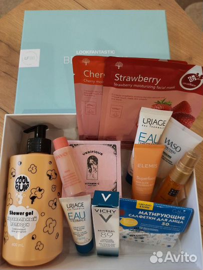 Бьюти-боксы подарки Clarins Vichy Elemis