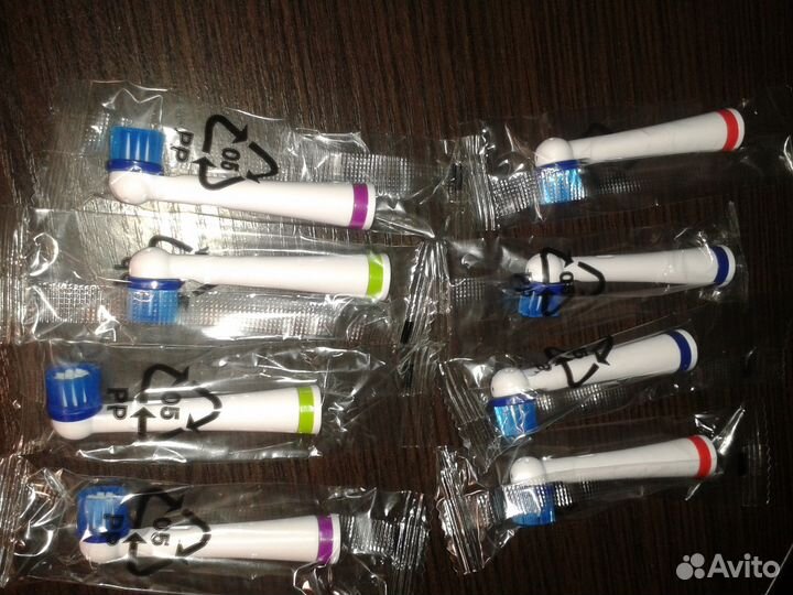 Насадки для электрической зубной щетки Azdent 8 шт