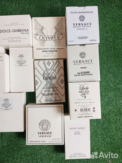 Тестеры парфюмерия женские мужские
