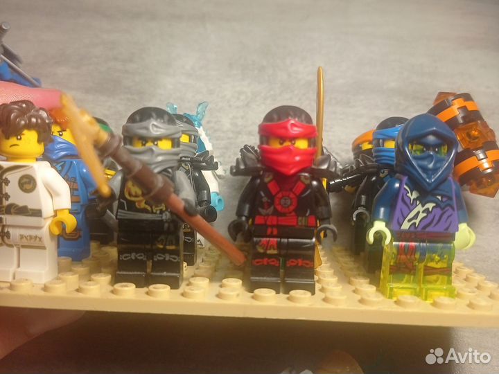 Lego Ninjago минифигурки 2015-2020