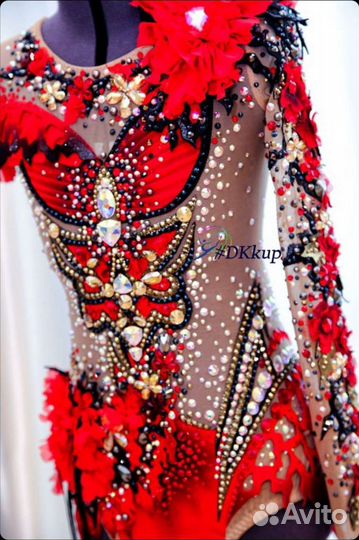 Купальник для художественной гимнастики 140