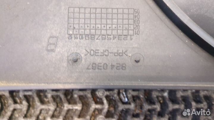 Вентилятор радиатора Ford Fiesta, 2007