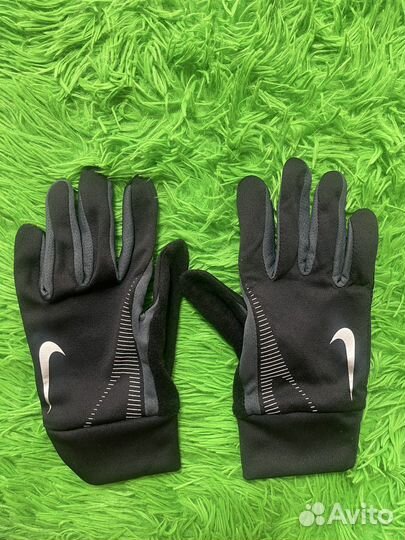 Перчатки шапка nike мужской набор для бега