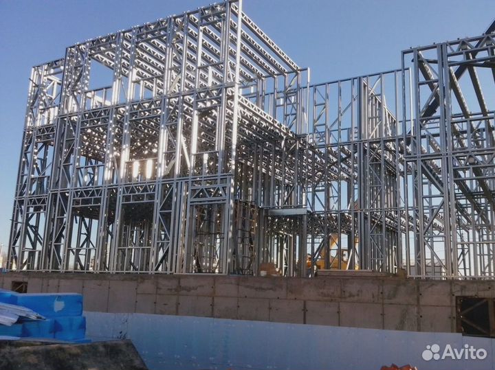 Металлические каркасы зданий и сооружений