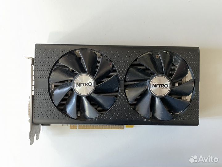 Видеокарта rx580 8gb sapphire nitro,нерабочая