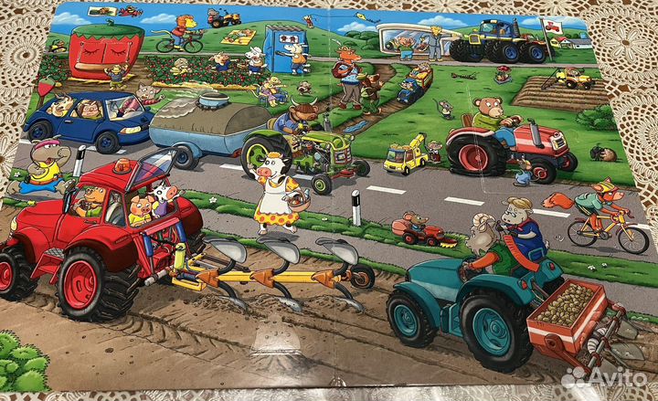 Виммельбух с окошками