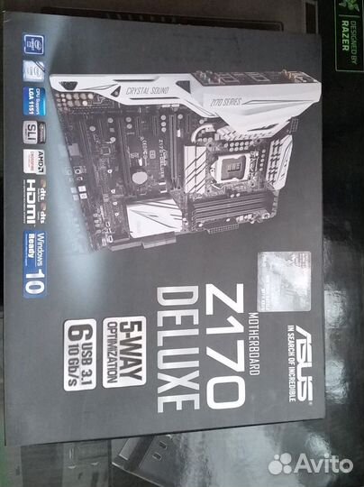 Комплект i7 6700k,asus z170 deluxe, xyper x