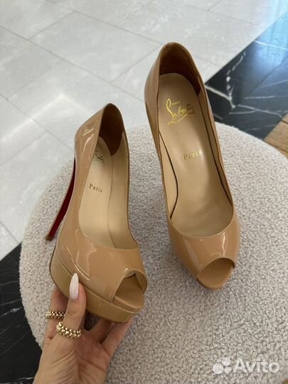 Туфли christian louboutin 39