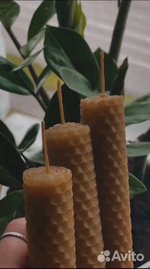 Свечи из вощины